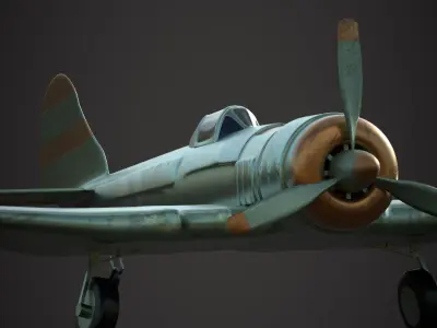 Old Plane 3D model