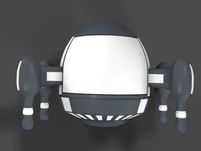 Sci Fi Drone 3D model 3