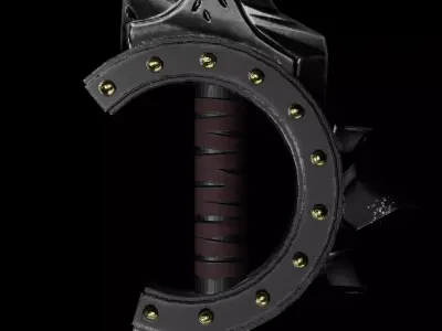 Stylized Low Poly Sword Free low-poly 3D model