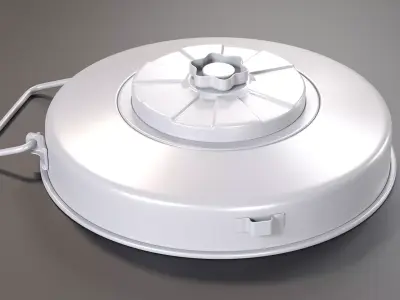 Tellermine 42 Anti-Tank Mine High-Poly 3D model