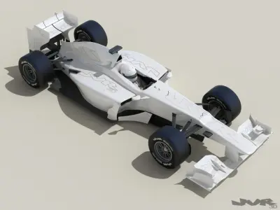 Generic F1 2013 Race Car 3D model purchase 3D model
