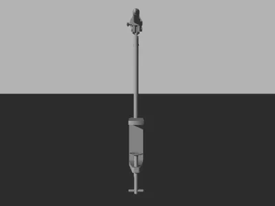 Fly Tying Vise Free 3D model