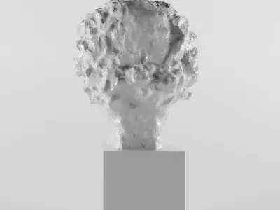 Albert Einstein 3D print model buy