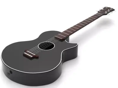 Box Guitar  3D model