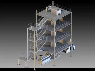 40- Facilities and Equipment 3D model