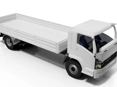 Rigid Truck 3D model