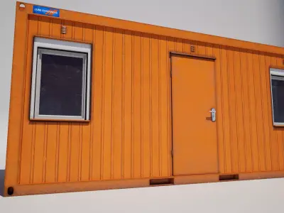 Construction Office Container 3D model