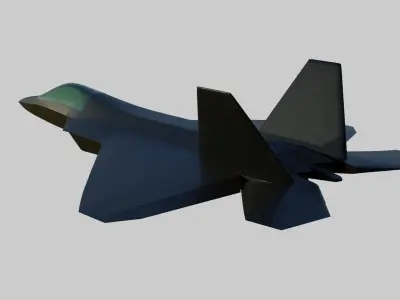 F-22 Raptor 3D model purchase