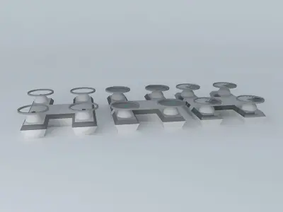 Quad Hover Free 3D model