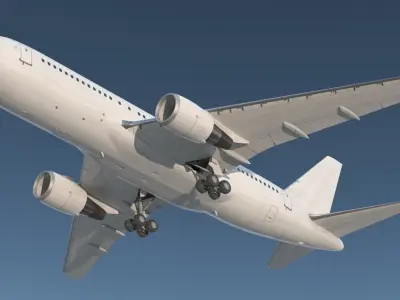 Boeing 767-200 Generic 3D model