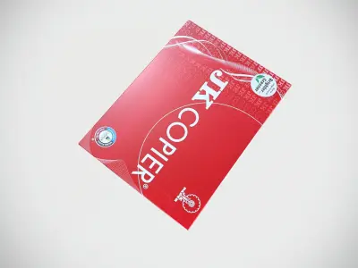 Paper Bundel Low-poly 3D model