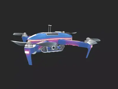 Drone 3D Model for Rendering 3D model