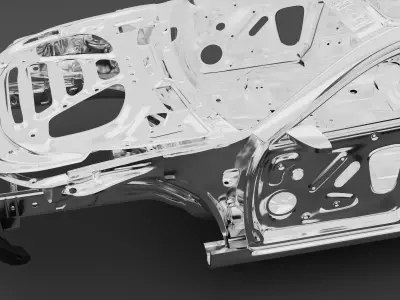 Car Frame02 3D model