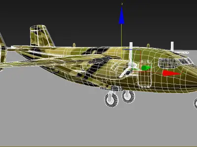 M28 skytruck Low-poly 3D model