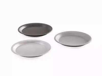 Steel Plate Set A   Low-poly 3D model