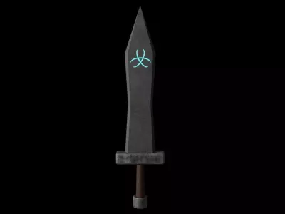 Sword Game Ready - PBR 3D Model Low-poly 3D model