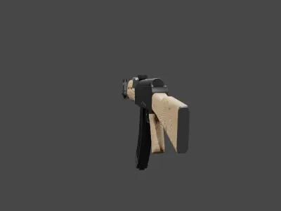 Ak-47 ak - rifle 3D model 3