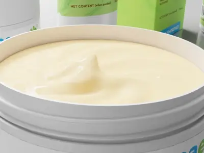 Ultimate Cosmetic Skincare Bundle Low-poly 3D model