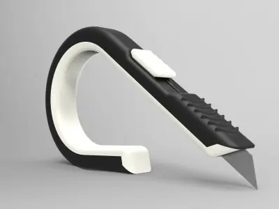 box cutter  Free 3D model