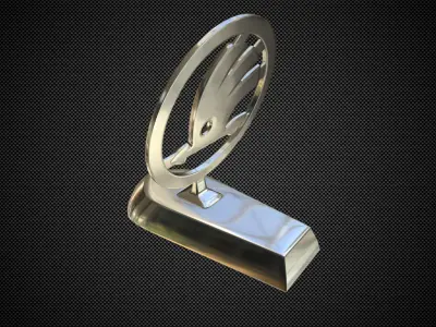 skoda logo 3D model from CGTrader