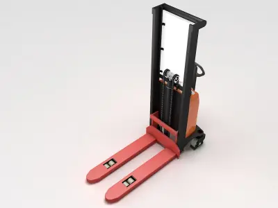 Electric Pallet Stacker 3D model