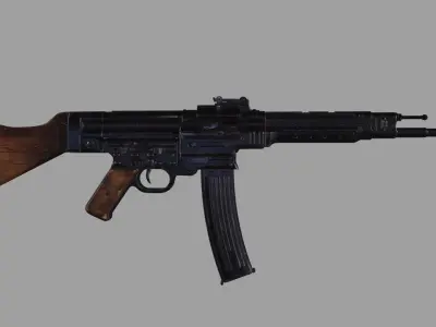 WWII StG 44 Low-poly 3D model