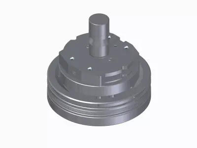 EURO Perforation Cluster Tool for Trumpf 3D model
