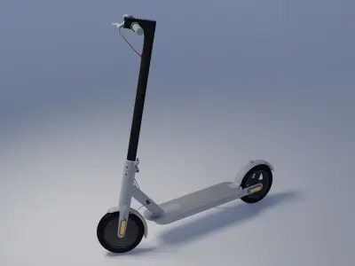 Xiaomi Mi Electric Scooter 3 Gray 3D model