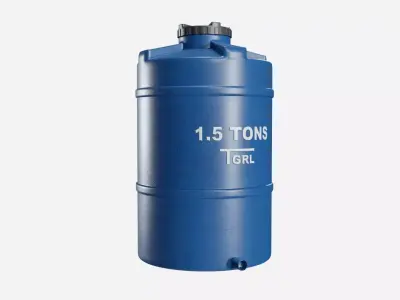 WATER TANK 02 3D model