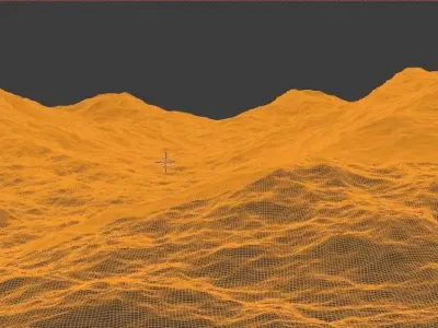 Ocean waves in - waves in - waves in 3D model
