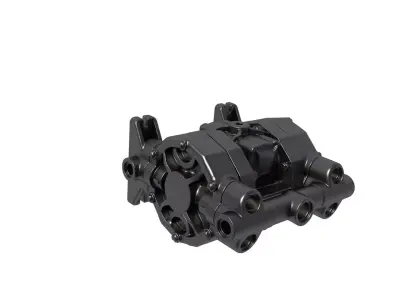 Diaphragm Pump - Pump Double Diaphragm Pump 3D print model buy