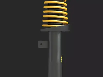 Shock Absorber 3D model