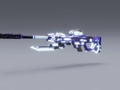 Wepon AWM  3D model