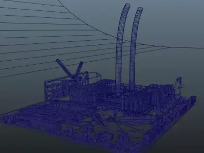 ASUS ROG- Mother-board 3D model