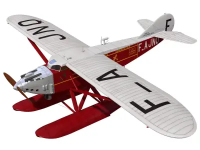 Latecoere 28 3D model purchase