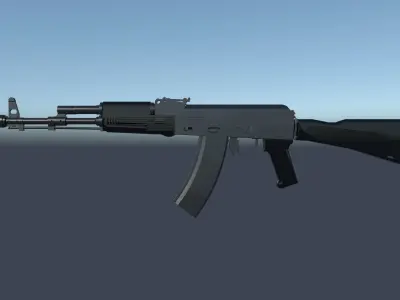 IC-74M rifle 3D model