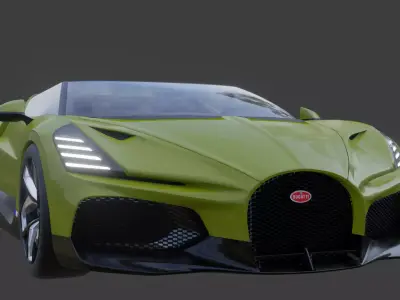 Bugatti Mistral 3D model