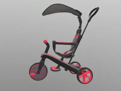 Globber explorer trike 3D model