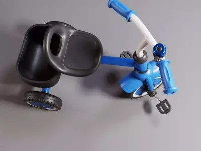 Tricycle 3D model purchase