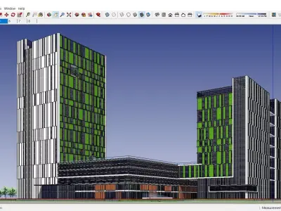 Sketchup Building 264 3D model