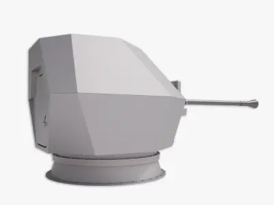 Bofors 40 Mk4 BAE 3D model 3D model