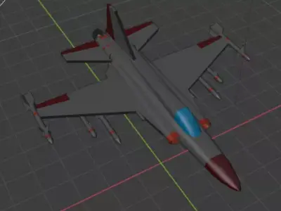 F-5 Tiger Wannabe 3D model