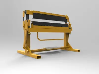 Sheet Metal Bending 3D model