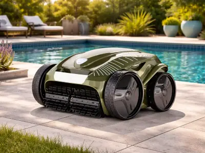 Autonomous Robotic Lawn Mower Vehicle 3D model