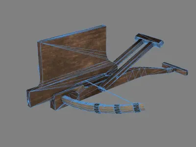 Chu Ko Nu - Chinese Repeating Crossbow 3D model