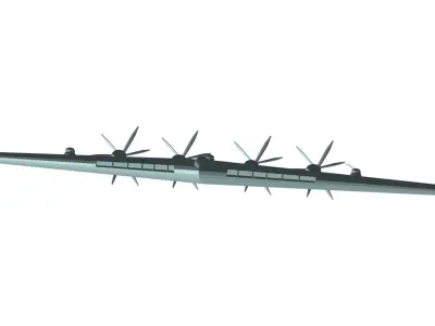 Northrop YB-35 3D model