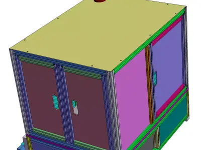 Packaging box separation equipment 3D model