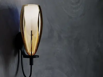 Flute Wall lamp 3D model