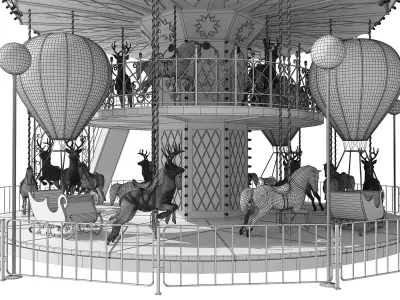 Amusement Park Toys Collections 3D model