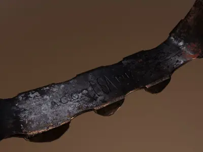 M1917 Knife  Low-poly 3D model